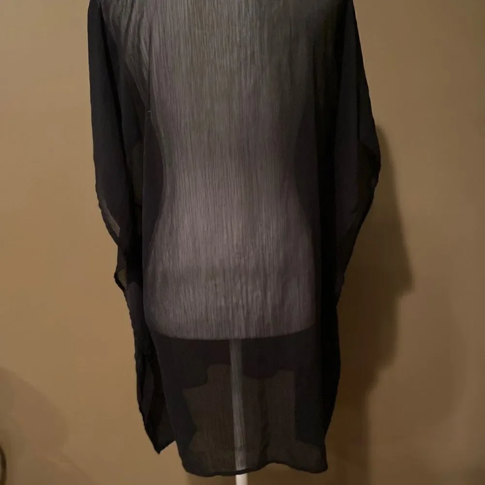 Merona Black Swimsuit Coverup
